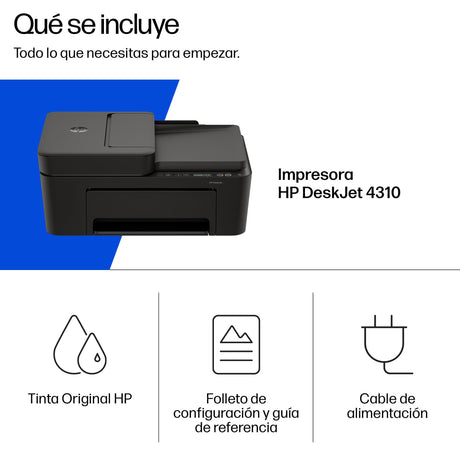 EAN 0198828789723 - HP DeskJet 4310 Inyección de tinta térmica A4 4800 x 1200 DPI 8,5 ppm Wifi imagen 4