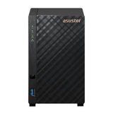 Nas Asustor 2 Bay Realtek Rtd1619b, Quad Core 1.7 Ghz 1gbe Port 1gb Ddr4 Usb 3.2