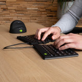 R-Go Split Break Keyboard,  Qwerty (Pt), Bluetooth, Black