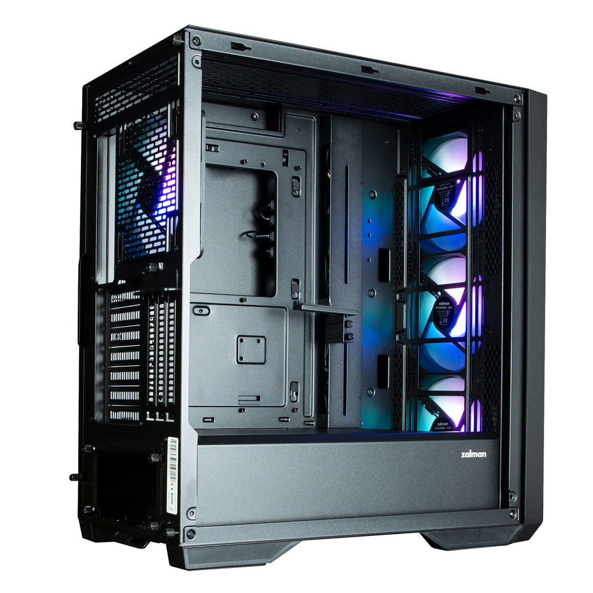 Caja Pc Zalman Z9 Iceberg Ms Atx 1 Xvent 140mm 2xusb 3.0 Negro S/N Fuente