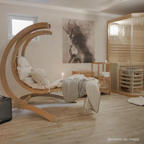 Amazonas Swing Lounger Cream Az-2020410, Silla Colgante Az-2020410