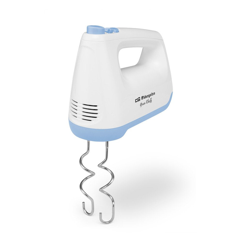 Batidora  Orbegozo Ba 3750  Amasadora Panadero - Potente Y Versatil - 6 Velocidades + Turbo - Accesorios De Acero