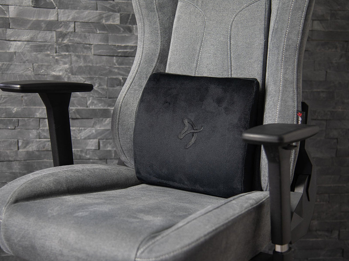 Arozzi Lumbar Support - Black Velour