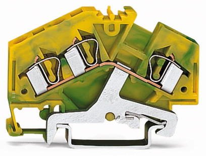Wago 281-637 3-Leiter-Schutzleiterklemme,4 Mm