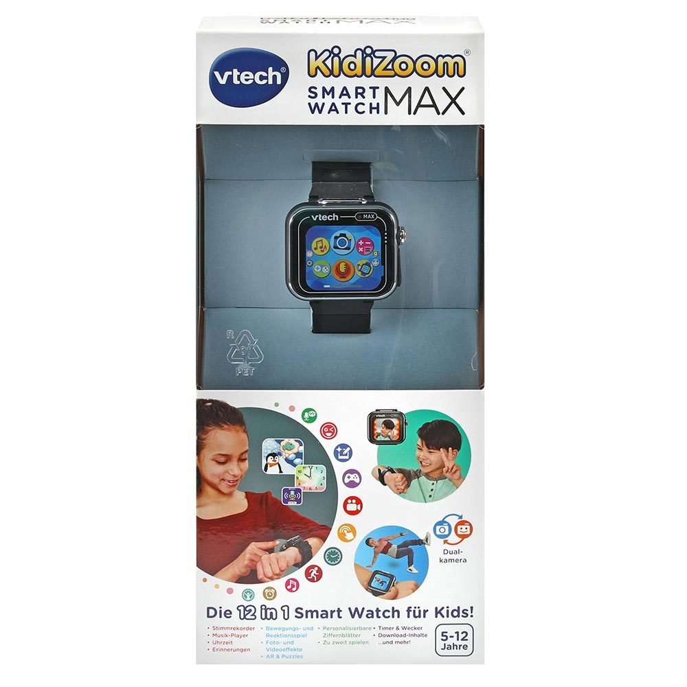 Smartwatch Vtech Kidizoom Smart Watch Max  (Negro) 80-531674