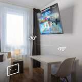Tv Set Acc Wall Mount /10-35"/Black R2-B Onkron