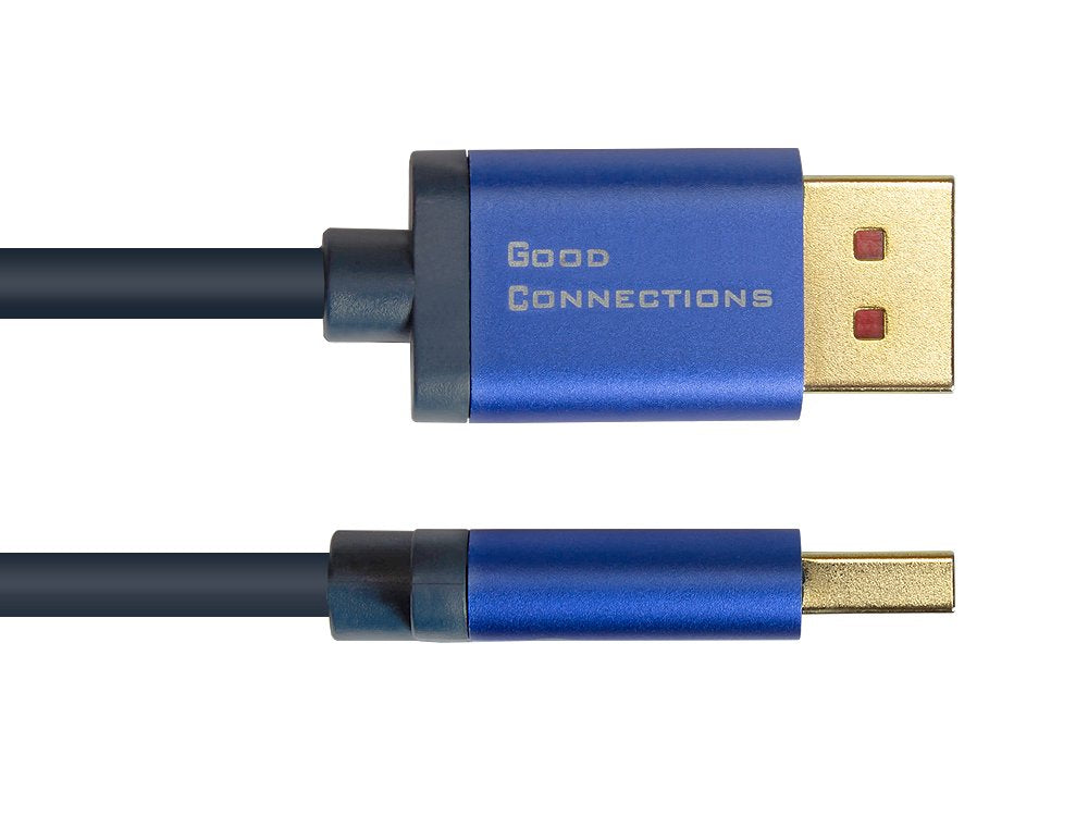 EAN 4014619708987 - Alcasa 4814-SF005B cable DisplayPort 0,5 m Azul imagen 3
