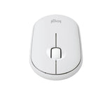 Ratón Logitech Pebble 2 M350s Wireless + Bluetooth Blanco 910-007013