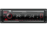 Kenwood Electronics Kmm-Bt408dab Receptor Multimedia Para Coche Negro 88 W Bluetooth