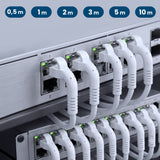 EAN 5906168638954 - Extralink Kat.6 U/FTP 10m 1Gbps Biały | Patchcord LAN | Miedź Kabel sieciowy skrętka, łamana końcówka (EX imagen 14