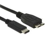 Delock Cable Usb 3.1, Gen2 Usb-Type-C > Usb Micro-B 0,5 M Negro