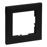 Legrand 765371 Seano 1-Vías Marco In Der Acabado De Color Negro Lackiert