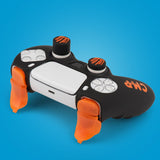 Kit Funda Silicona Fr-Tec Control Mod Pro Para Mando Ps5 Negro