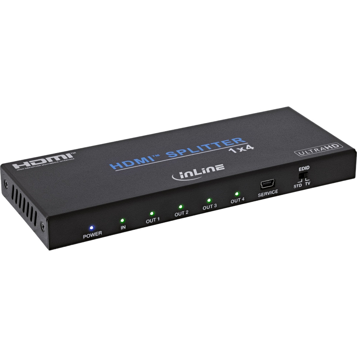 Splitter Hdmi  4 Puertos 4k 60hz Inline