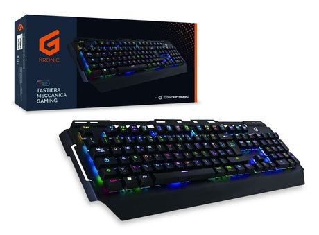EAN 4015867209264 - Conceptronic KRONIC teclado Juego USB QWERTY Italiano Negro imagen 2