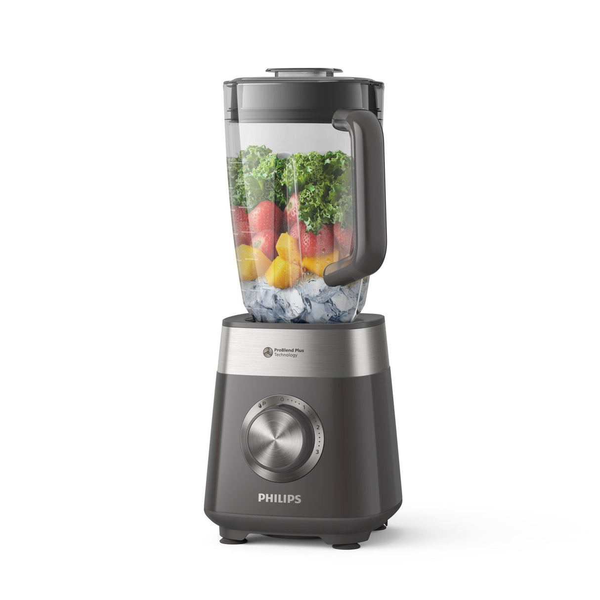 EAN 8720389032615 - Philips 5000 series HR3020/20 licuadora 2 L Batidora de vaso 1000 W Gris, Acero inoxidable imagen 1