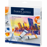Faber-Castell Aquarellfarbe 24er Estuche De Cartón