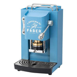 Faber Pro Deluxe Ese Pad Espressomaschine Torquoise & Chrom