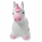 Jamara Animal Hinchable Unicornio Con Funda De Peluche Y Bomba