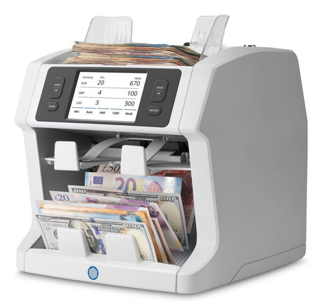 EAN 8717496339133 - Safescan 2995-SC Contador de billetes Blanco imagen 1