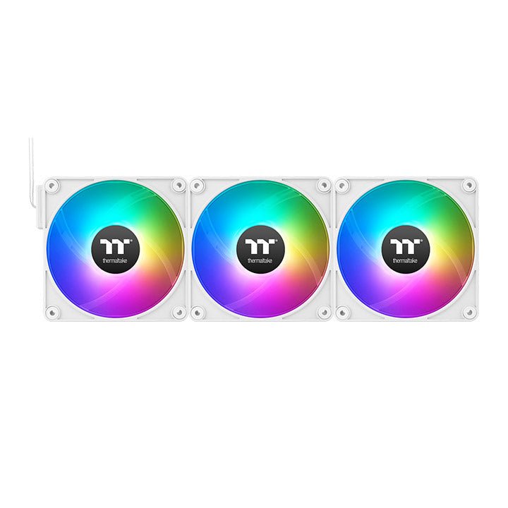 Ventilador Thermaltake Ct120 Ex Argb Sync Pc Cooling Fan Blanco