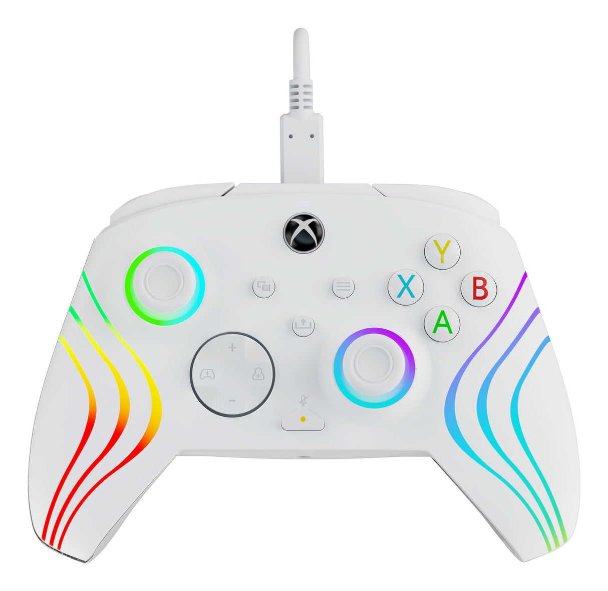 EAN 0708056070250 - PDP Afterglow Wave Blanco USB Gamepad Analógico/Digital PC, Xbox Series S, Xbox Series X imagen 2