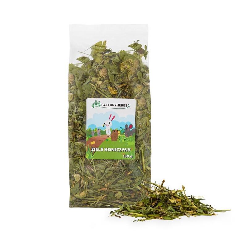 Factory Herbs Clover Herb - Golosina Para Roedores Y Conejos - 130g