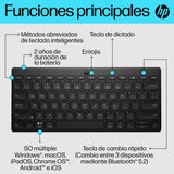 Hp 692s8aa#Abd, Teclado Negro