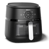 EAN 8720389035074 - Philips 2000 series NA231/00 freidora Sencillo Independiente 1700 W Freidora de aire caliente Negro, Plat imagen 1