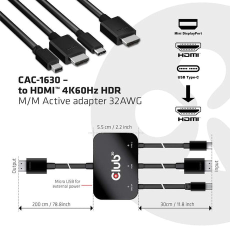 EAN 8719214471521 - CLUB3D cac-1630 HDMI imagen 3