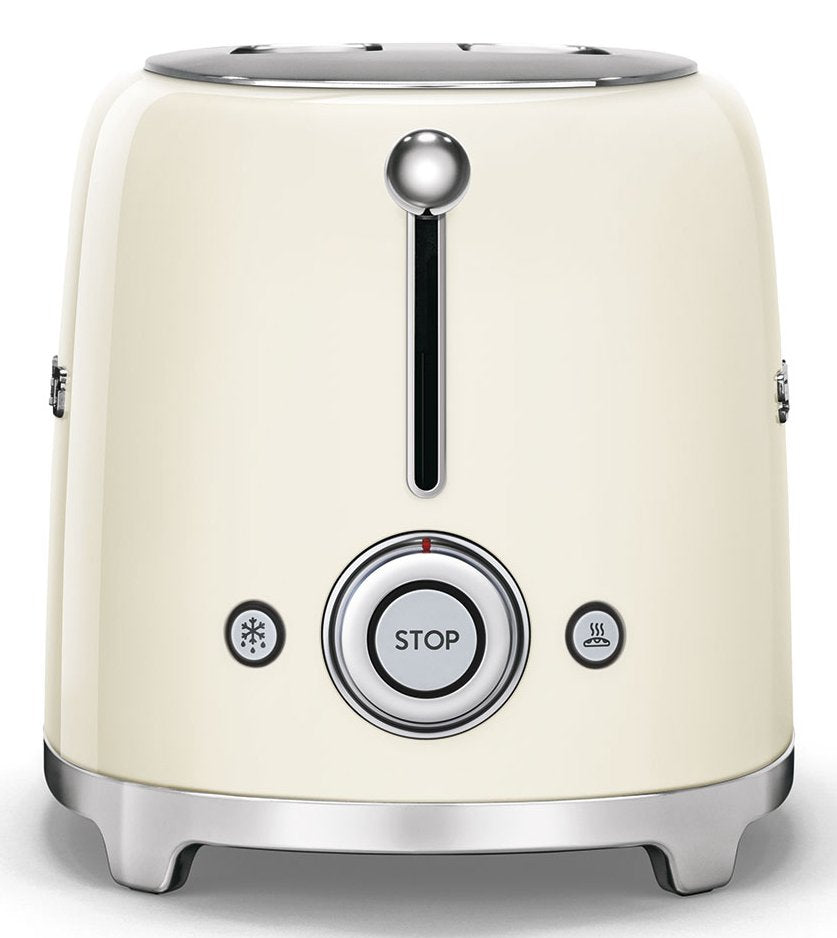 Tostadora Smeg Tsf01creu 2 Rebanada(S) Crema De Color 950 W
