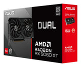 Graphics Card Asus Amd Radeon Rx 9060 Xt 16 Gb Gddr6 128 Bit Pcie 5.0 16x Dual Slot Fansink Dual-Rx9060xt-16g