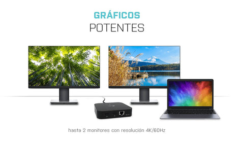 EAN 8595611703683 - i-tec C31DUALDPDOCKPD base para portátil y replicador de puertos Alámbrico USB 3.2 Gen 1 (3.1 Gen 1) Type imagen 14