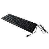 Ewent Teclado Con Cable Usb - Perfil Delgado - Patas Ajustables - Disposicion Inglesa Qwerty Us - Cable De 1.35m -