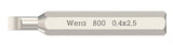 Wera 800 Micro Bits 0,40 X 2,5 X 30mm