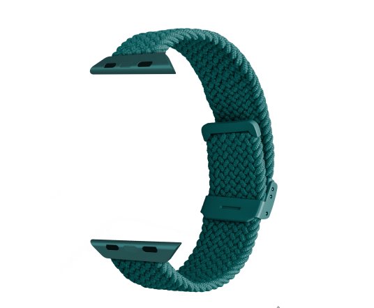 Puro Loop Band - Pleciony Pasek Do Apple Watch 38/40/41 Mm (Zielony)