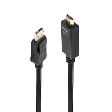 EAN 4002888369237 - Lindy 36923 adaptador de cable de vídeo 3 m DisplayPort HDMI tipo A (Estándar) Negro imagen 1