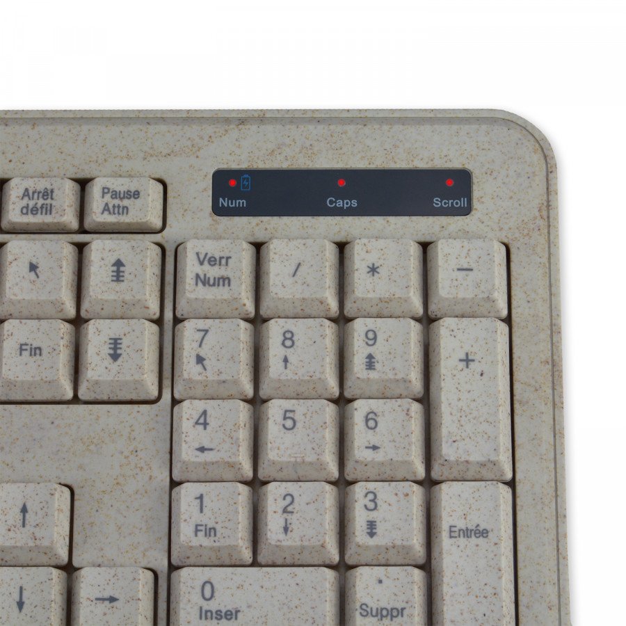 Bioplastic Wireless Keyboard