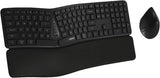 Rapoo Cableloses Multimodus-Kombi-Set 8810me Qwertz Keyboard + Mouse Grey