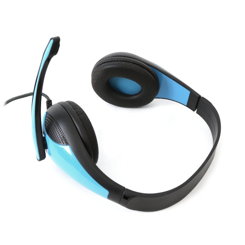 Omega Freestyle Casco + Mic Pc Gaming Fh4008bl Azul