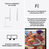 EAN 0195950528565 - Apple Studio Display XDR pantalla para PC 68,6 cm (27") 5120 x 2880 Pixeles 5K Ultra HD LED Plata imagen 8