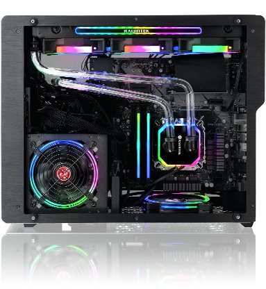 EAN 4715109922585 - RAIJINTEK Ophion M Evo TGS Midi Tower Negro, Transparente imagen 4