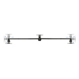 Tooq Soporte De Mesa Con Brazos Articulados Para 3 Monitores De 13"-27" - Giratorio E Inclinable - Gestion De Cables -