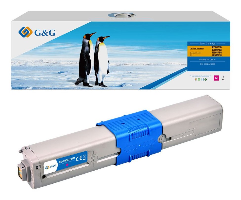 G&G Xl-Toner Compatible Con Oki 46508710/ 46508714
