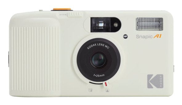 Kodak Ksnapicwh Snapic A1 35mm Film Camera White