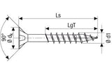 EAN 4003530156205 - SPAX 0191010601805 tornillo/tuerca 180 mm 100 pieza(s) imagen 2