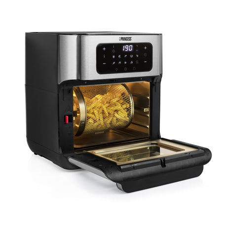 EAN 8713016091451 - Princess 182065 Sencillo 10 L Independiente 1500 W Freidora de aire caliente Plata imagen 12