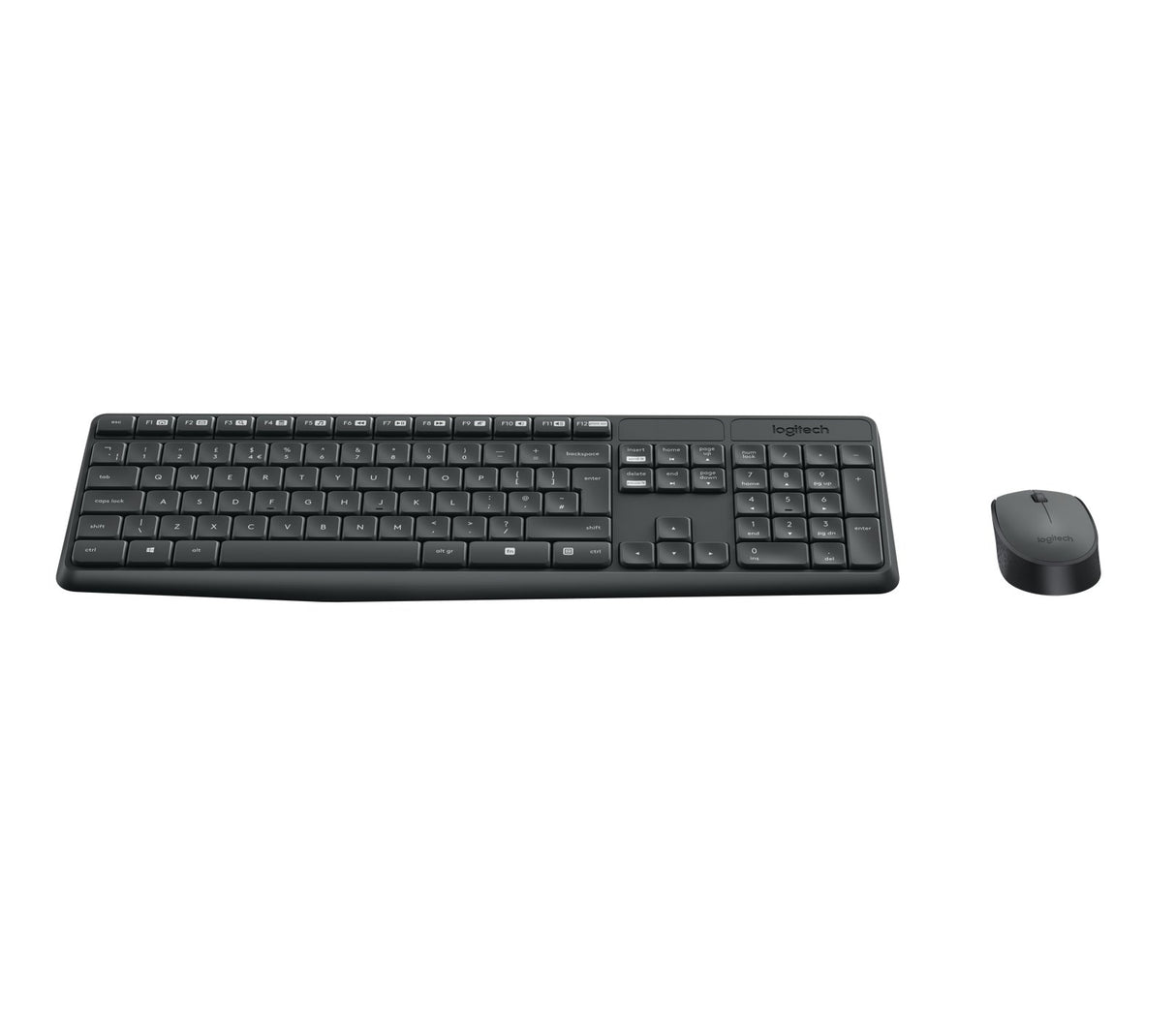 EAN 5099206063846 - Logitech 920-007905 teclado Ratón incluido Hogar RF inalámbrico QWERTZ Alemán Gris imagen 1