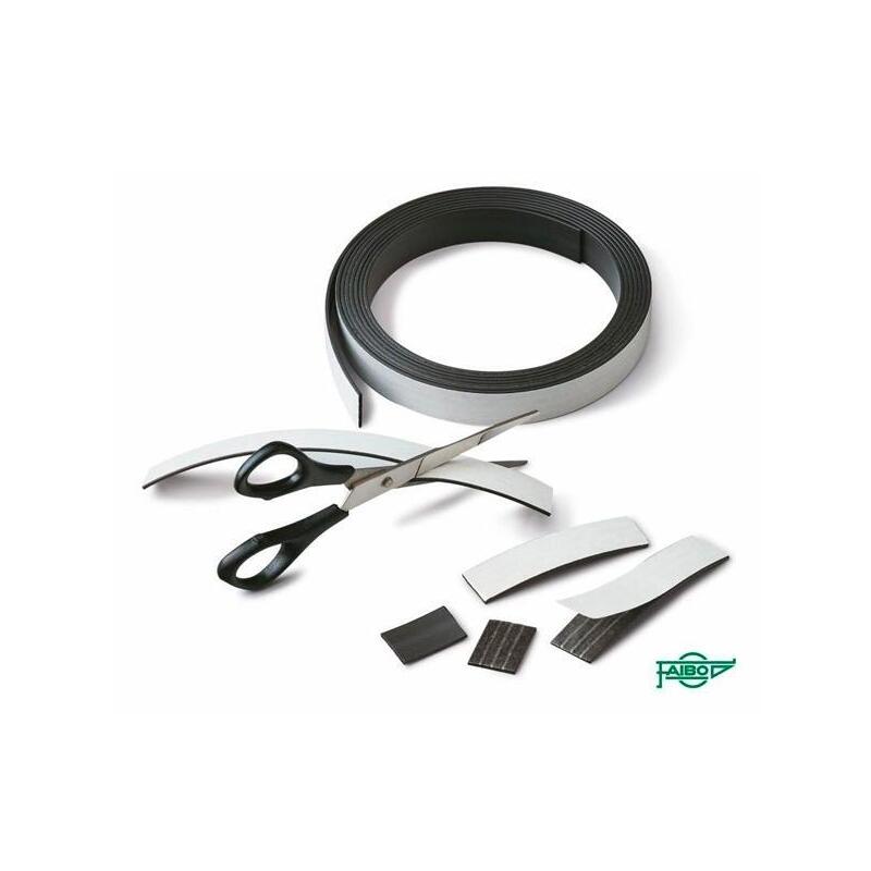 Faibo Bandas Magnéticas Adhesivas 3000x20x1,5 Mm