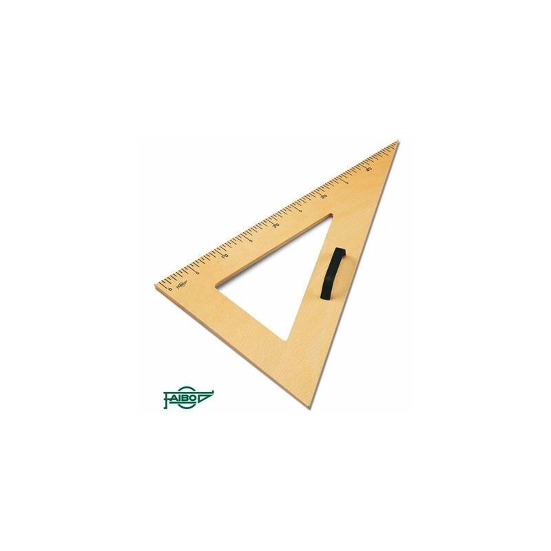 Faibo Cartabón Pizarra 50 Cm Graduado Plastico